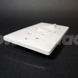 Verso 45A Double Pole Cooker Control & Socket