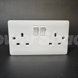 Verso 2G 13A DP Switched Socket