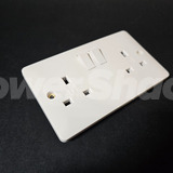 Verso 2G 13A DP Switched Socket