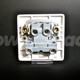 Verso Gang 50A Double Pole Switch Plate