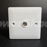 Verso 2 Gang Coaxial Socket