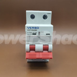 Verso 100A Double Pole Isolator