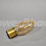 Bell Gold Candle Lamp - B22 - 40W - 35mm