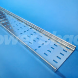 6" (150mm) Medium Duty Galv Cable Tray - 2m + Couplers