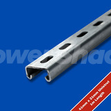 Galv Slotted Unistrut Channel 41mm x 21mm - 1m Length