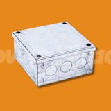 Niglon 100mm Galvanised Box (With Knockouts)