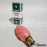 Bell 46mm Twisted Pink Candle Lamp - B22 - 60W