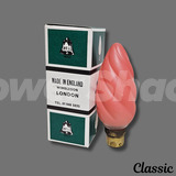 Bell 46mm Twisted Pink Candle Lamp - B22 - 60W