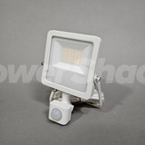 Diamond - Dunham PIR Tri Colour LED FloodLight - White