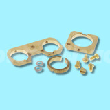 Wiska Combi EC407 Earthing Clamp Bar for SWA Glands Brass