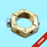 Wiska Brass Earthing Nuts