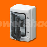 Gewiss 2 - 4 Module IP65 Enclosure c/w Din Rail 