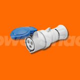 Gewiss IP44 32A 2P+E 230V Coupler