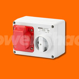 Gewiss 16A 3P+N+E 415V Switched Socket Outlet - IP44