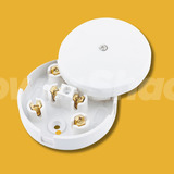 20 Amp 6 Term Junction Box - White