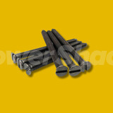 M3.5 x 50mm Black Flat Head Socket Screws