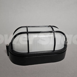 Ovia BARRA Bulkhead Black with Grill IP54