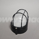 Ovia BARRA Bulkhead Black with Grill IP54