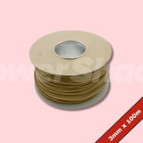 UNICRIMP Brown PVC Sleeving 100m