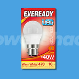 Eveready  4.9W LED Golf Ball Lamp - 470lm - Warm White