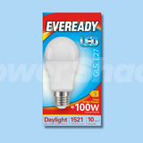 Eveready 13.8W LED GLS Lamps - Day Light - 1,521lm