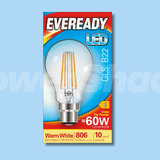 Eveready 7W LED Filament GLS - 806lm