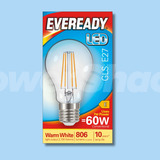Eveready 7W LED Filament GLS - 806lm