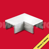 Univolt 25mm Mini Trunking Flat Angle