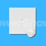 Knightsbridge Dimmer Plate with Matching Dimmer Cap