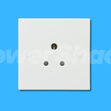 Knightsbridge Square Edge 5A Unswitched Socket