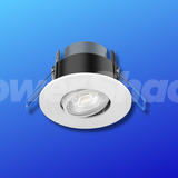 Kosnic Mauna II Tilt 6W LED Fire Rated Downlight CCT Switchable - MAU206TW